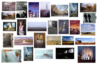 Algunas de las imágenes premiadas en las anteriores convocatorias del Concurso Fotográfico Camino del Cid