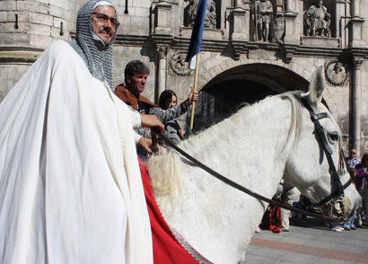 Bebel Mediavilla sobre uno de sus caballos en una de las últimas ediciones del Fin de Semana Cidiano