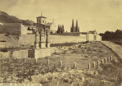 Imagen del Solar del Cid hacia finales del siglo XIX (Foto: Colección Asociación Ego Ruderico)